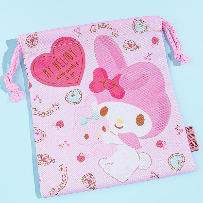 My Melody Bunny Drawstring Pouch