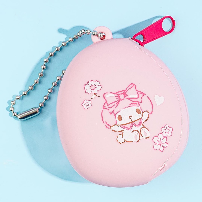 My Melody Silicone Egg Pouch & Charm
