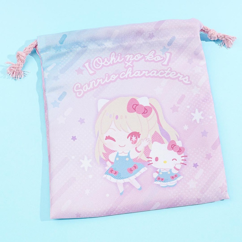 Oshi no Ko x Sanrio Characters Pouch - Hello Kitty