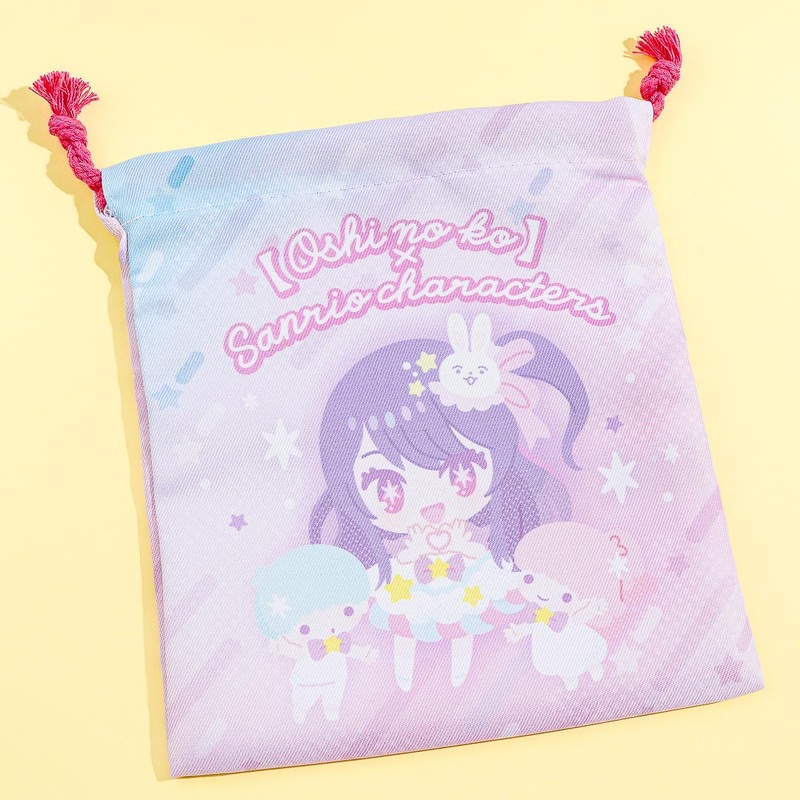 Oshi no Ko x Sanrio Characters Pouch - Little Twin Stars