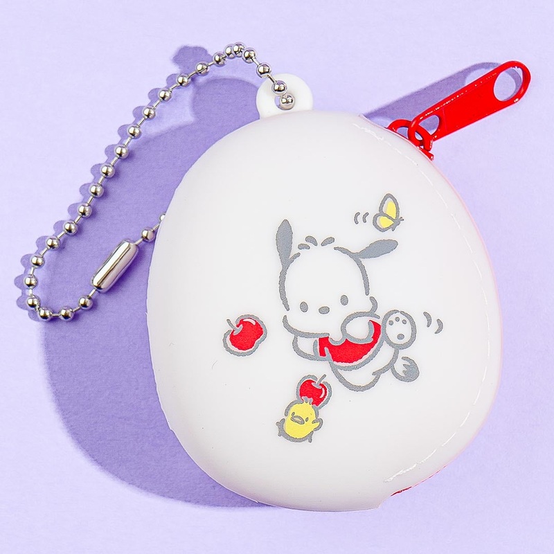 Pochacco Silicone Egg Pouch & Charm