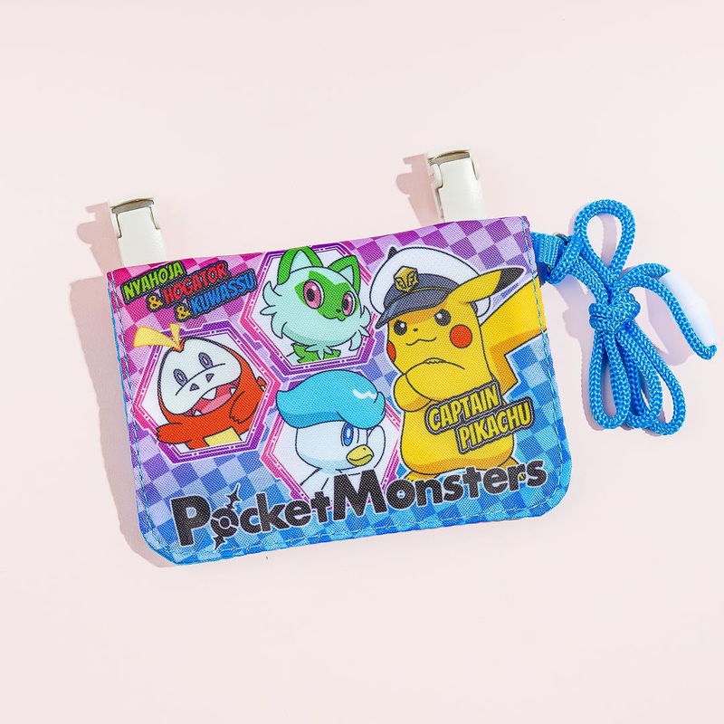 Pokemon Captain Pikachu Mini Pocket Pouch & Sling Bag