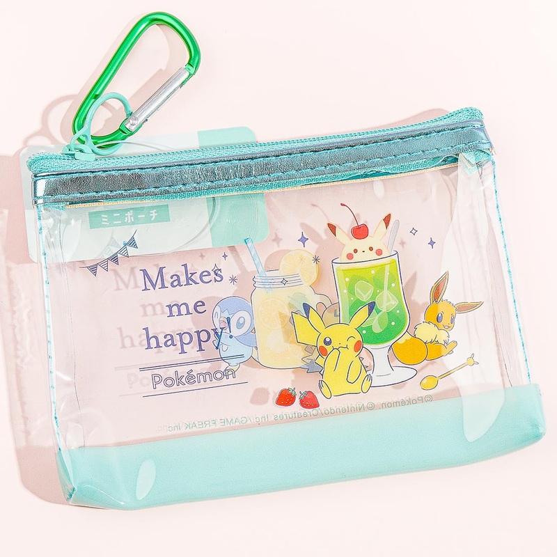 Pokemon Happy Drink Flat Pouch
