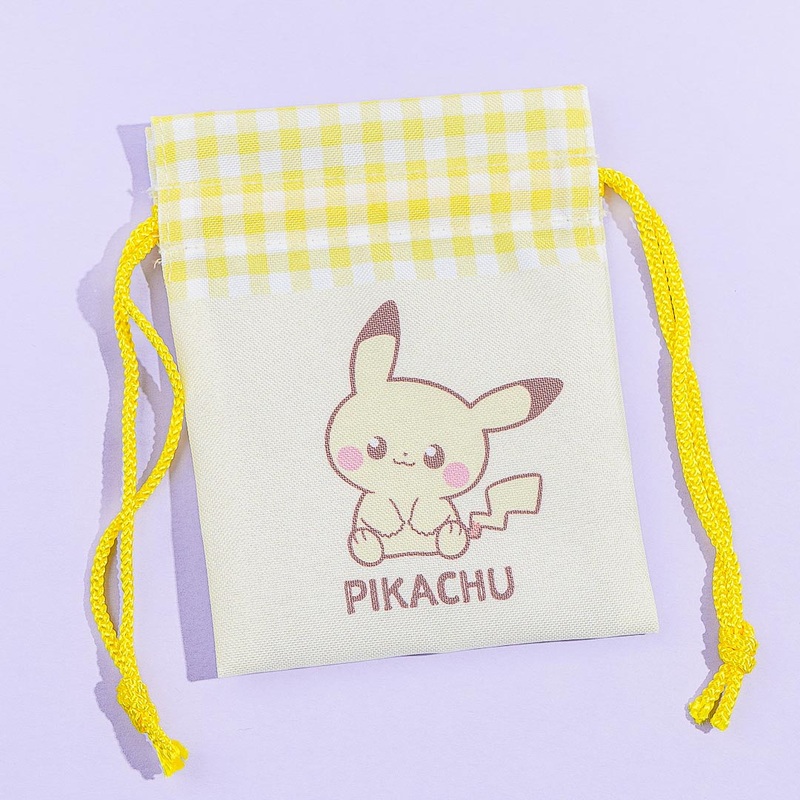 Pokemon Pokepeace Pikachu Mini Drawstring Pouch