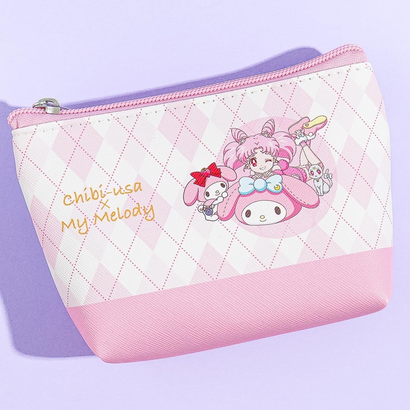 Sailor Moon Cosmos x Sanrio Characters Pouch - Sailor Chibi Moon & My Melody