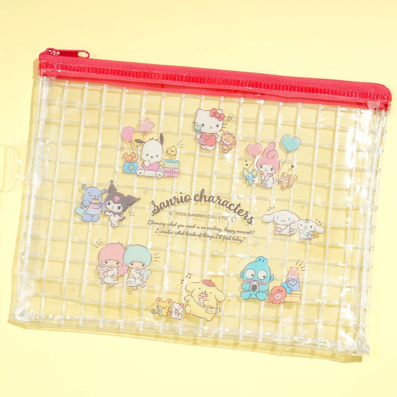 Sanrio Characters Party Time Flat Pouch