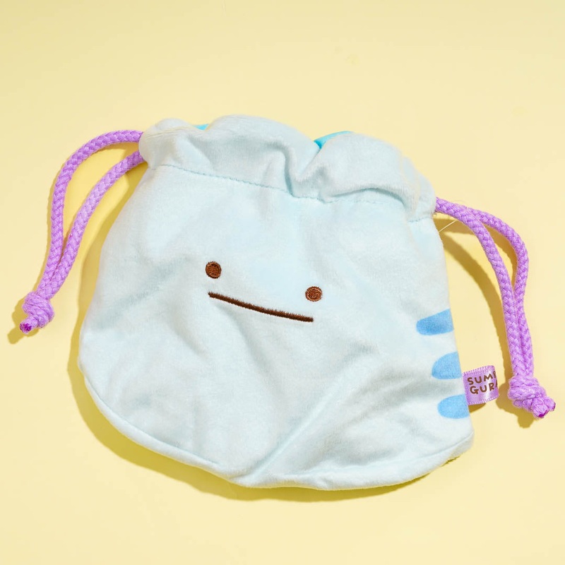 Sumikko Gurashi Plushie Drawstring Bag - Tsuchinoko