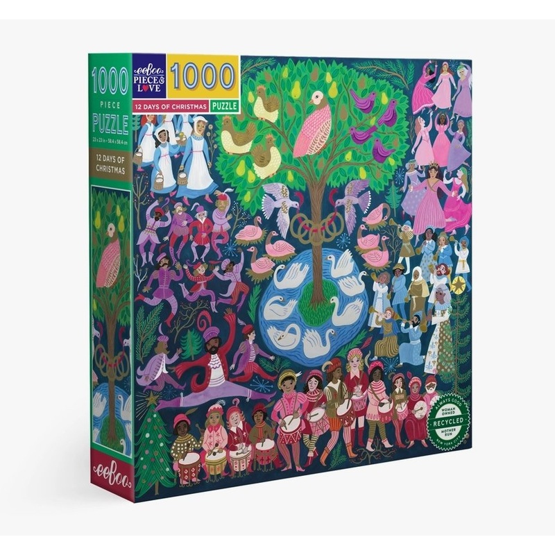 12 Days of Christmas 1000 Piece Puzzle