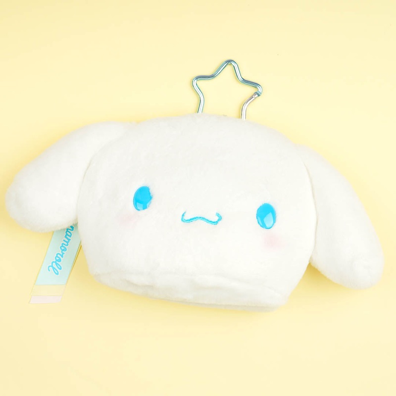 Cinnamoroll Face Plushie Pouch With Window
