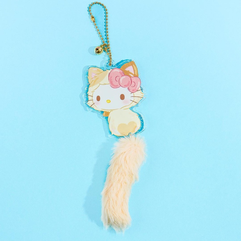 Hello Kitty Daisuki Neko Neko Long Tail Acrylic Charm