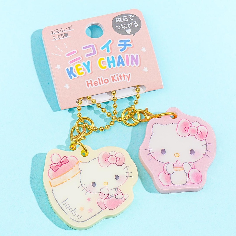 Hello Kitty Nikoichi Baby Magnet Charm Set - 2 pcs