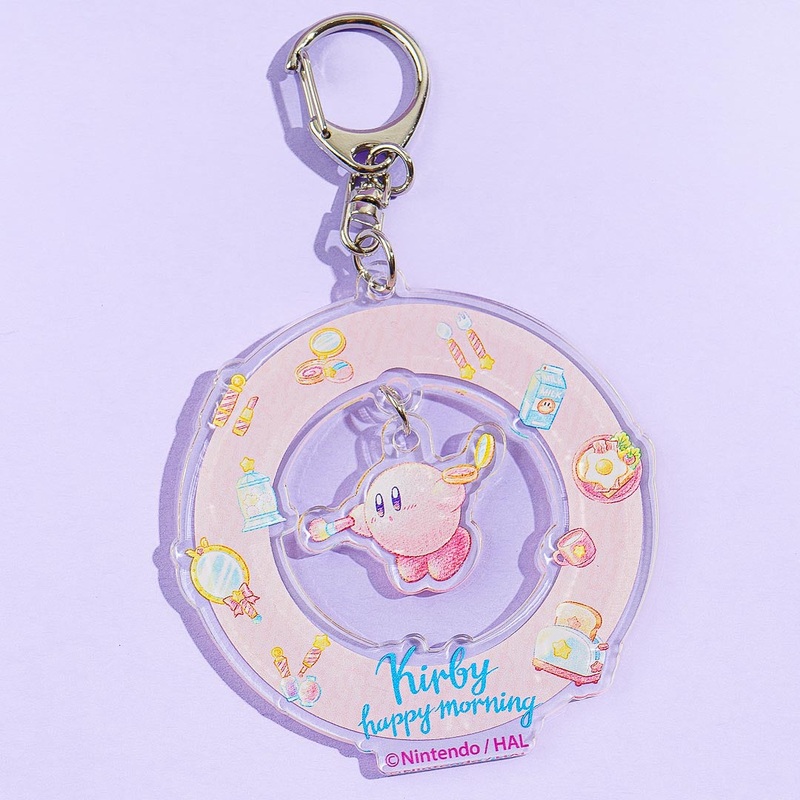 Kirby Happy Morning Acrylic Swaying Charm