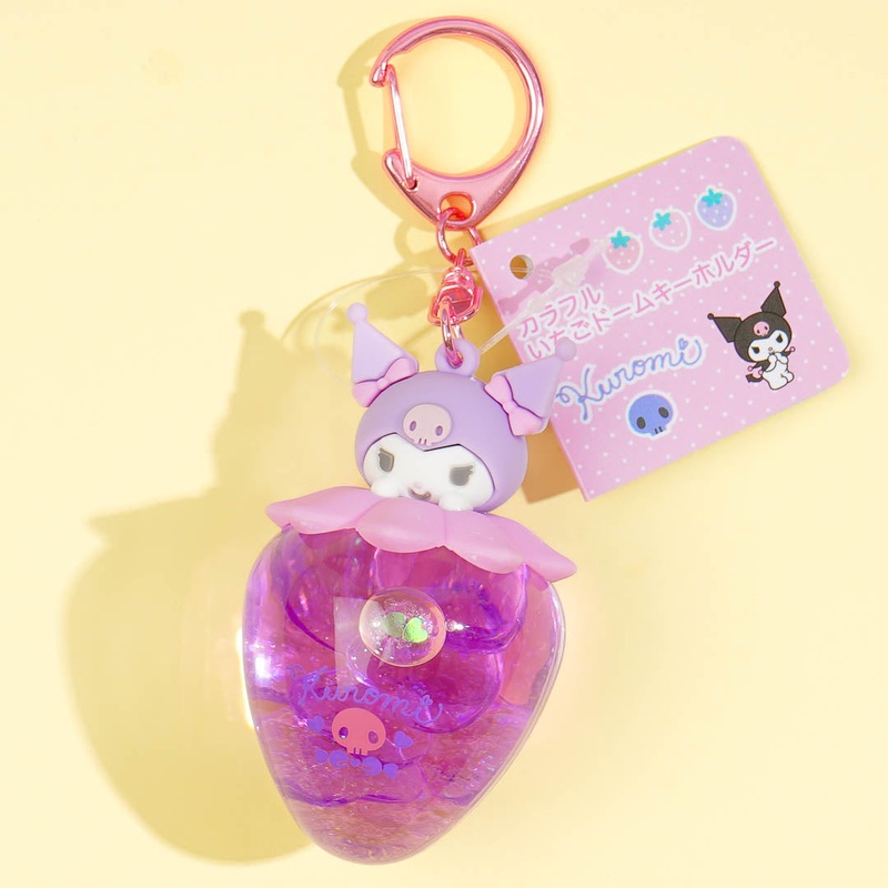 Kuromi Colorful Strawberry Dome Charm