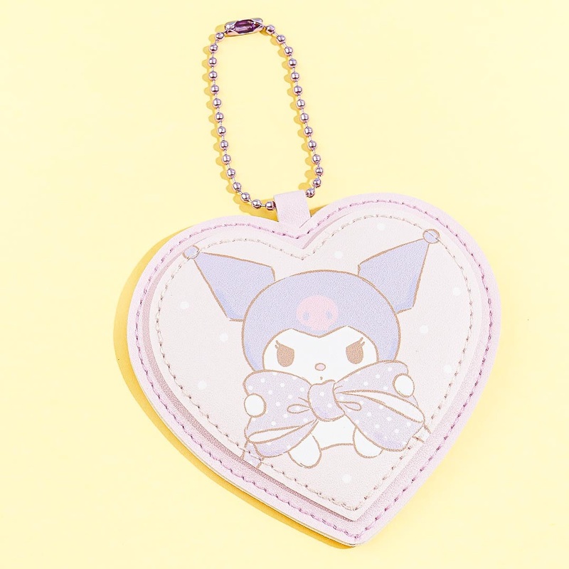 Kuromi Heart Badge Charm