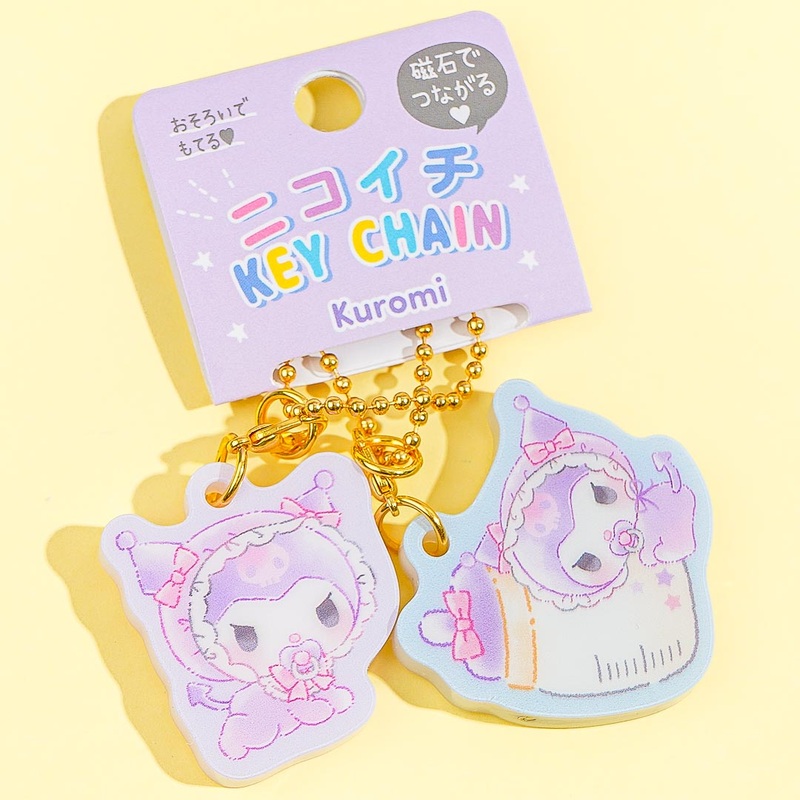 Kuromi Nikoichi Baby Magnet Charm Set - 2 pcs