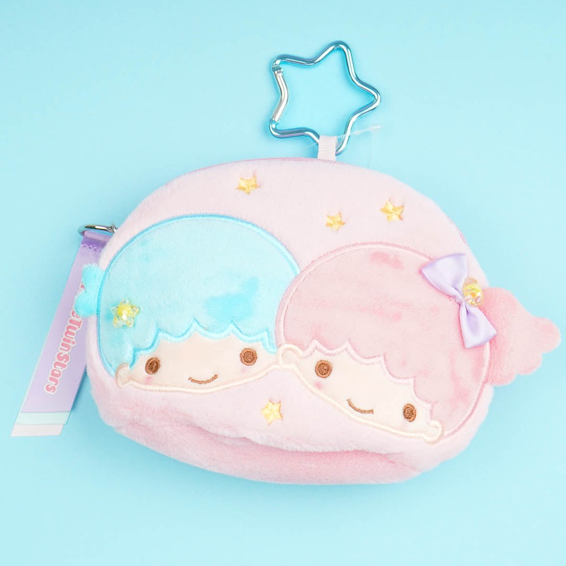 Little Twin Stars Face Plushie Pouch With Window