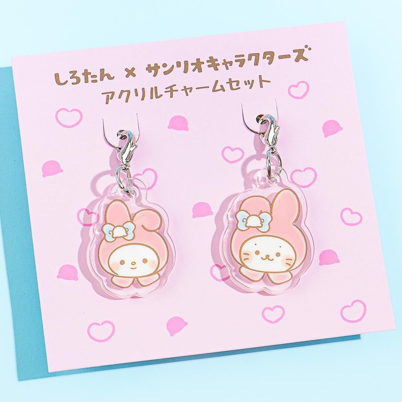 My Melody x Sirotan Head Charm Set