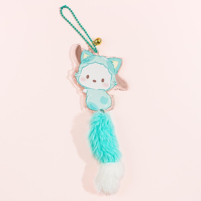 Pochacco Daisuki Neko Neko Long Tail Acrylic Charm