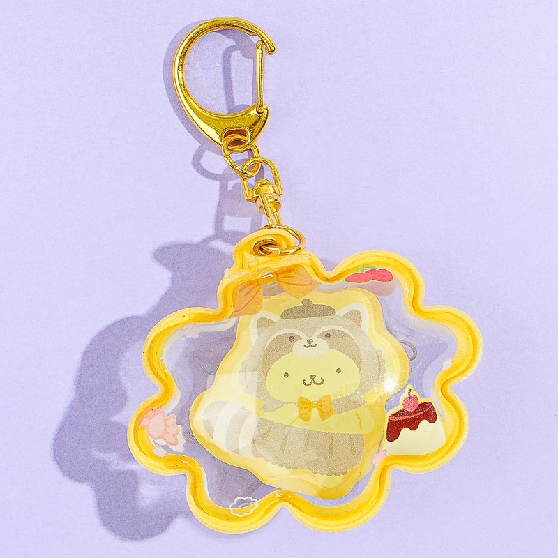 Pompompurin Forest Animal Balloon Charm