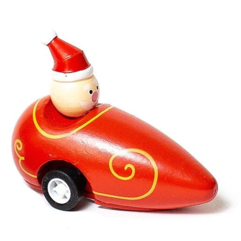 Pull Back - Santa Sleigh