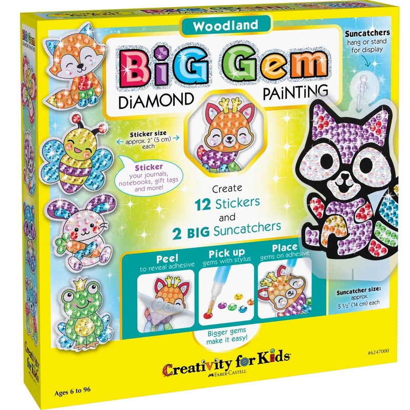 Big Gem Diamond Painting - Woodland