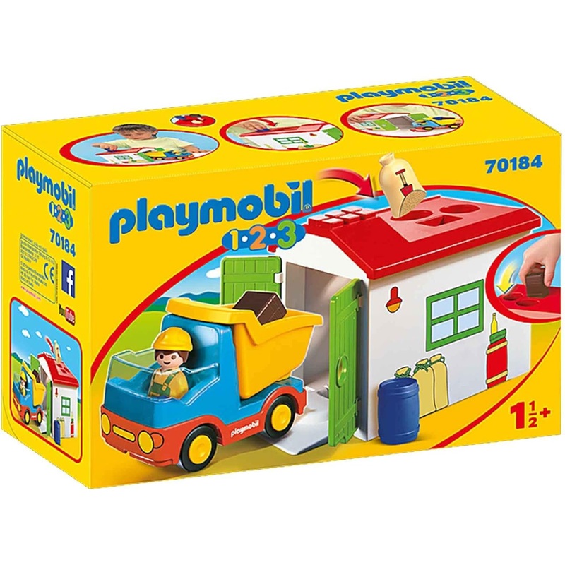 Construction Truck with Garage