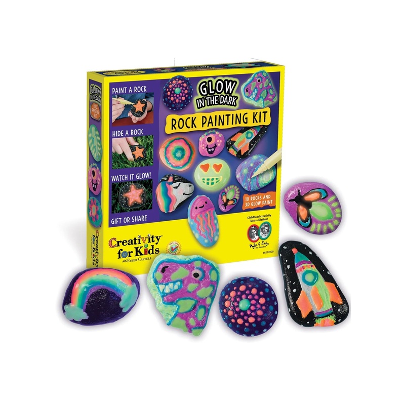 Glow-in-the-Dark Rock Painting Kit