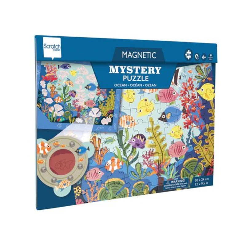 Scratch - Magnetic Mystery Puzzle - Ocean