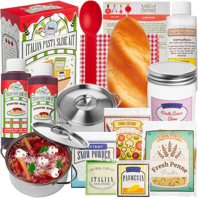 The Kawaii Company - Shelly's Italian Pasta DIY Slime Kit