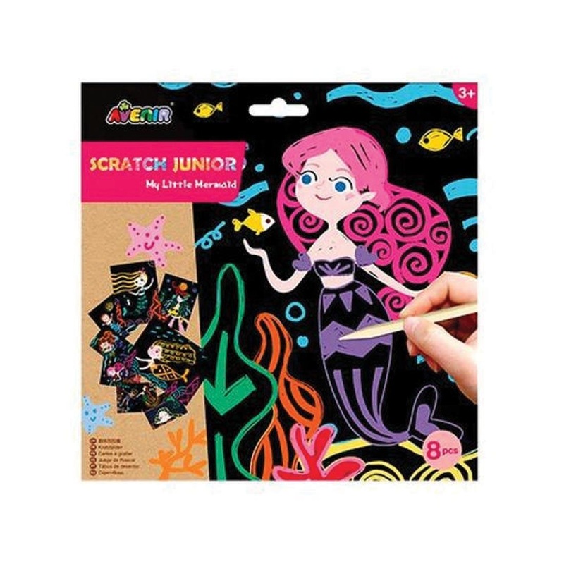 Avenir - Scratch Art Junior - My Little Mermaid