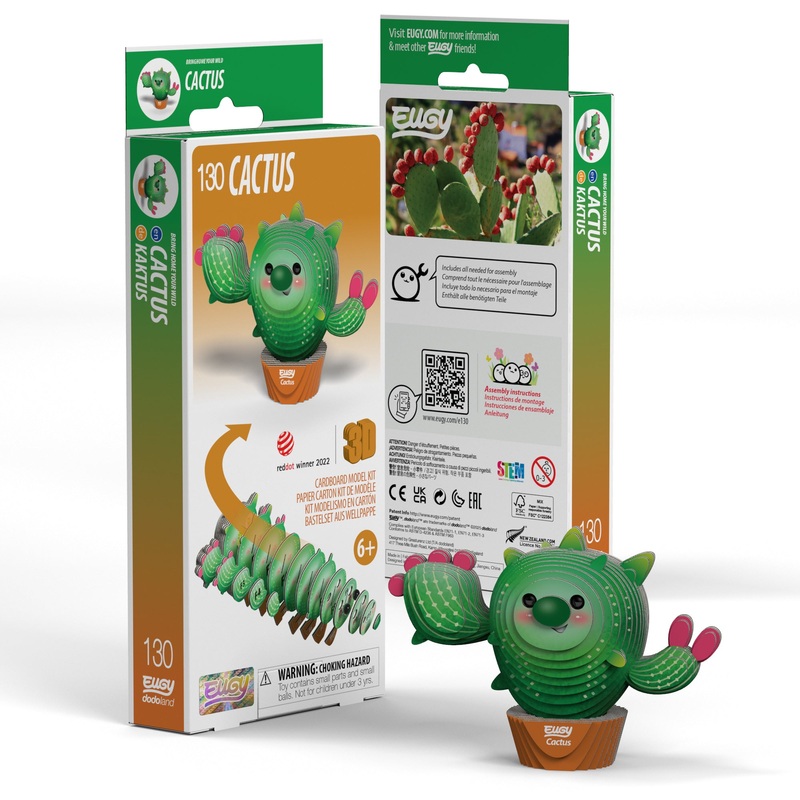 EUGY Cactus 3D Puzzle