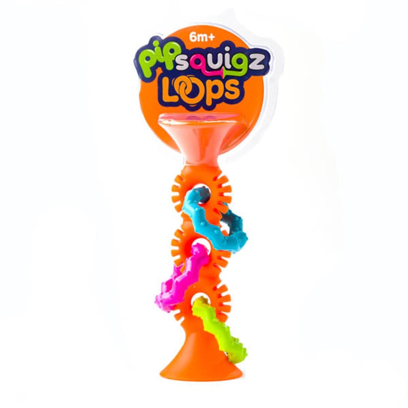 Fat Brain Toys pipSquigz Loops - Orange