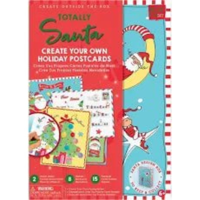 Totally Santa - Create Your Own Holiday Postcards