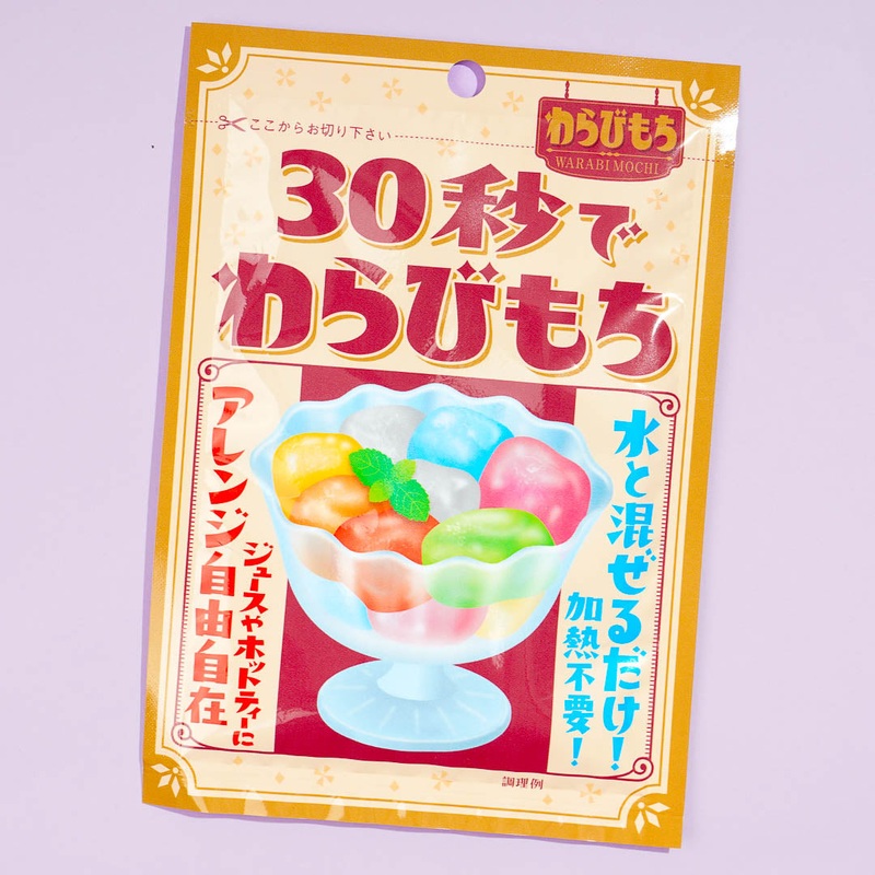 Warabimochi in 30 seconds DIY Kit