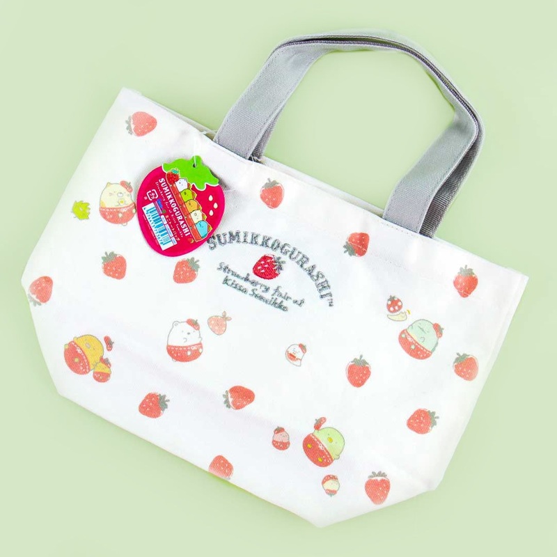 Sumikko Gurashi Strawberry Delight Tote Bag