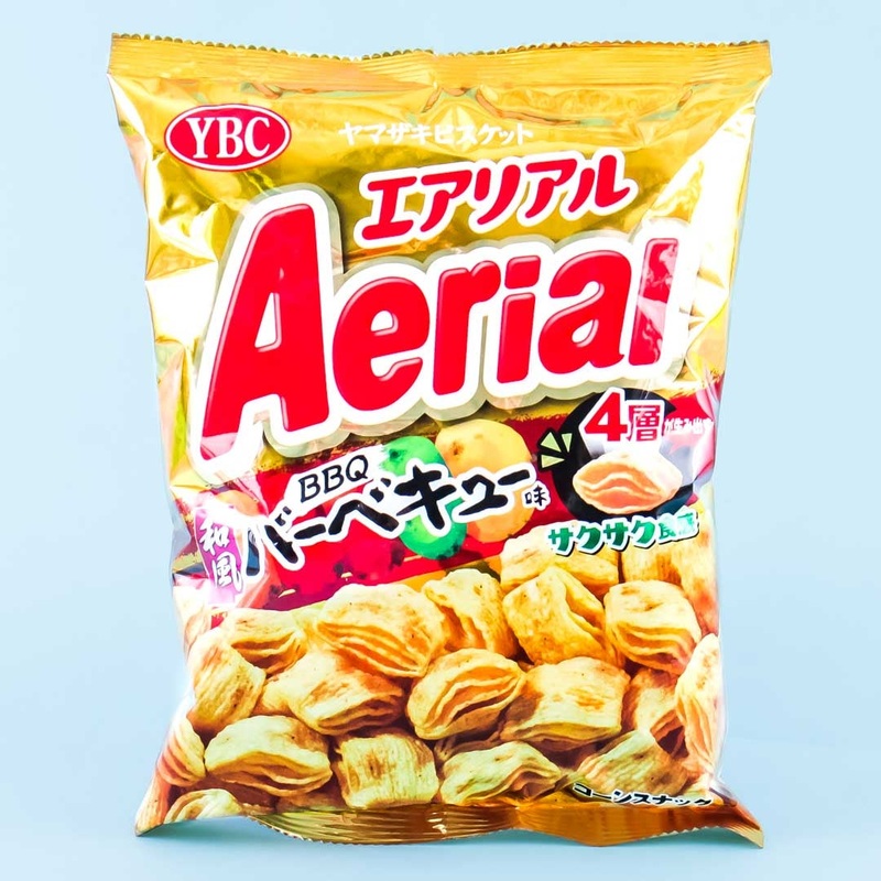 Aerial Corn Snacks - Barbecue Cheese