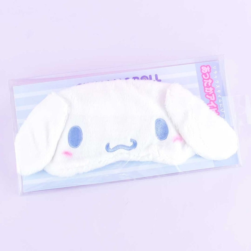 Cinnamoroll Fluffy Eye Mask With Heat Pad