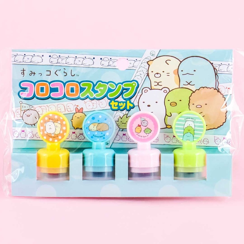 Sumikko Gurashi Play Time Rolling Stamps Set
