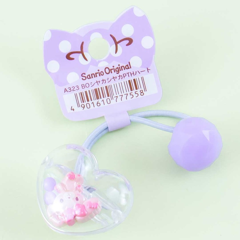 Bonbonribbon Clear Heart Hair Tie