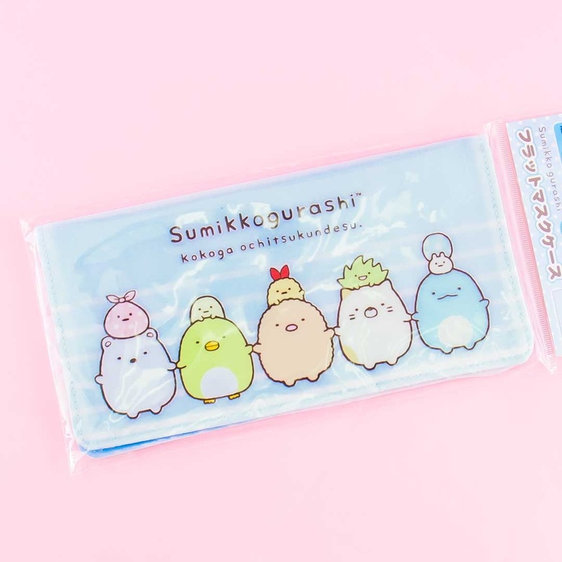 Sumikko Gurashi Jump Up Face Mask Case