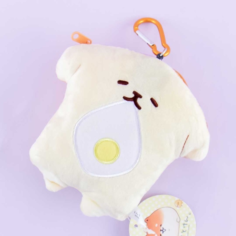 Yeastken Plushie Coin Purse & Bag Charm - Golden Toast