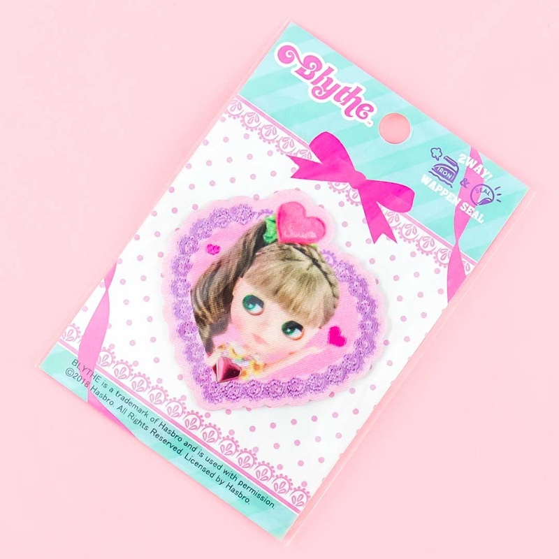 Blythe Heart 2-Way Iron-On Patch