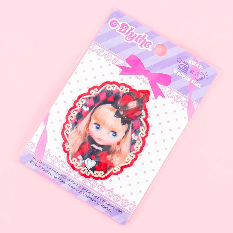 Blythe Red Queen 2-Way Iron-On Patch