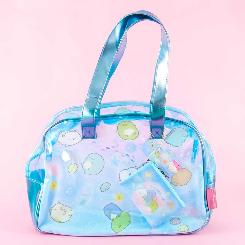 Sumikko Gurashi Marine World Clear Boston Bag