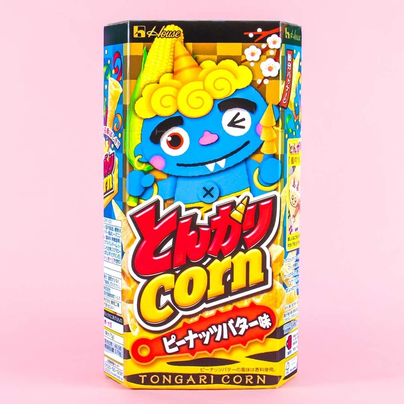 Tongari Corn Snacks - Peanut Butter