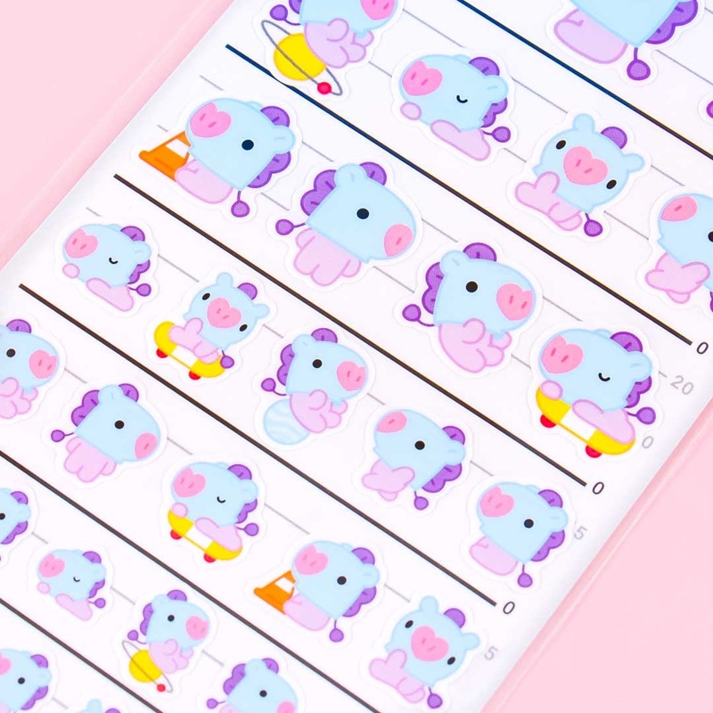 BT21 Mang Four Size Stickers