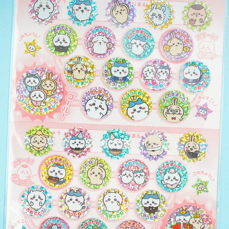 ChIikawa Sparkly Reward Stickers