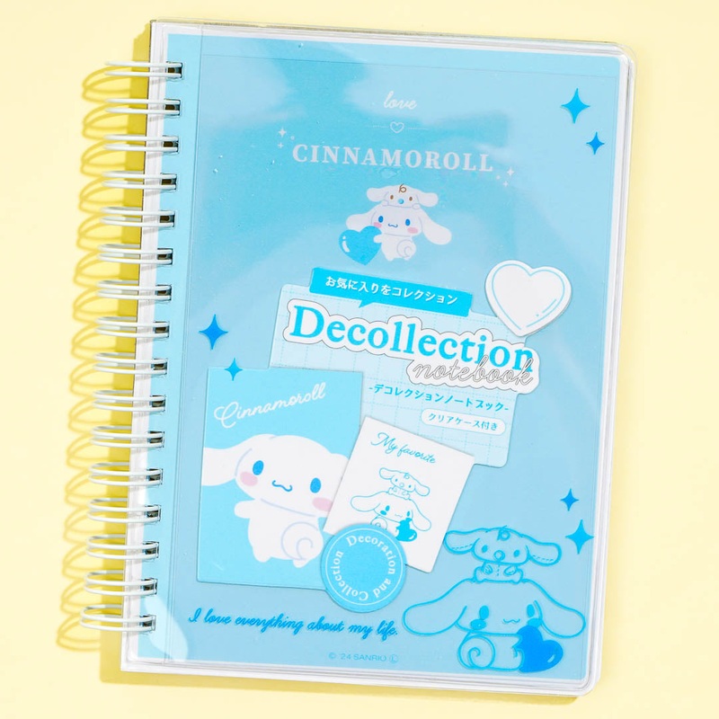 Cinnamoroll Love Decollection Spiral Notebook