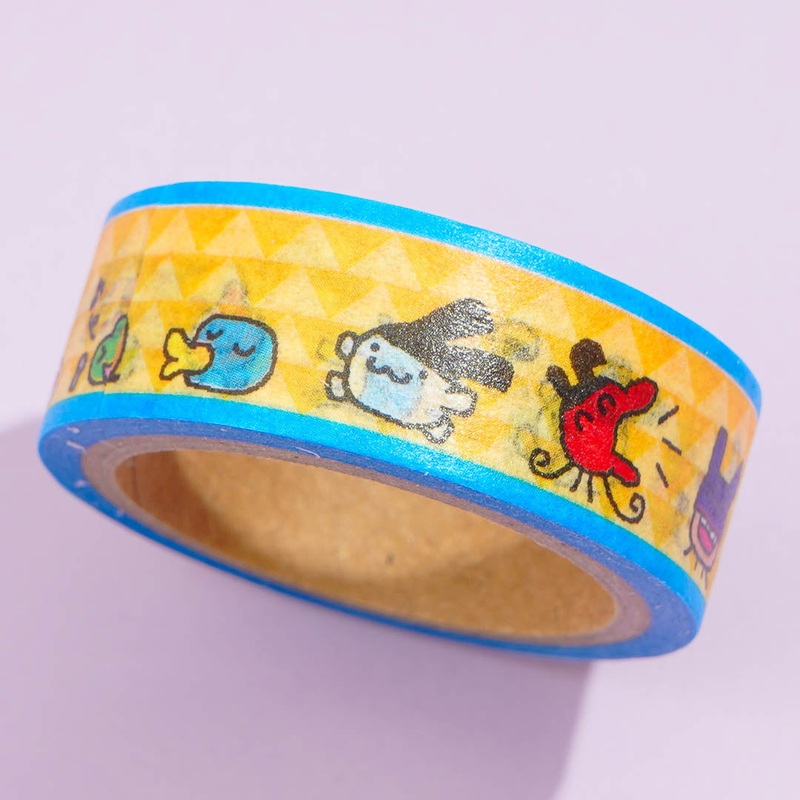 Tamagotchi Running Friends Masking Tape
