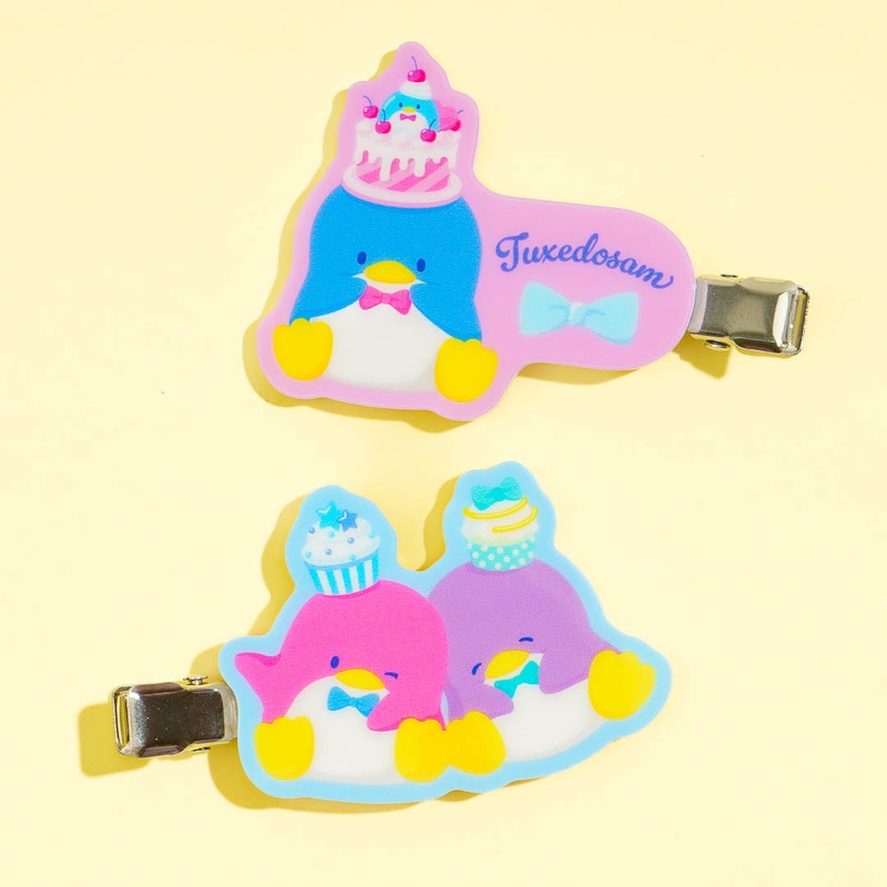 Tuxedosam Party Hair Clip Set